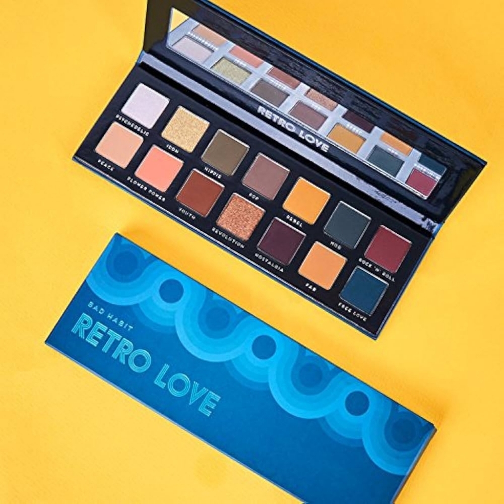 Bad Habit Retro Love Eyeshadow Palette - (mostly matte shades, 3 shimmer shades)